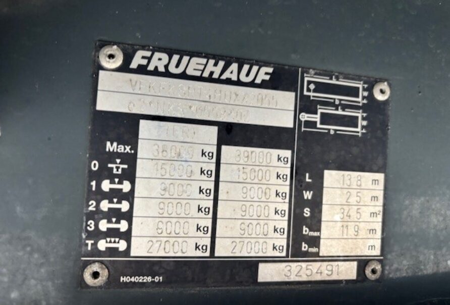 Freuhauf   Boxtrailer   2M95