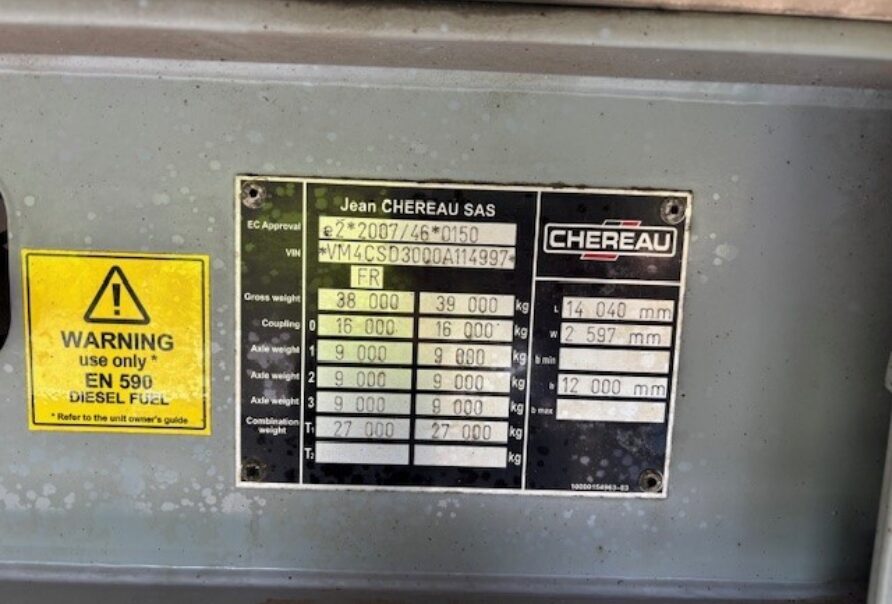 CHEREAU THERMOKING SLX 400
