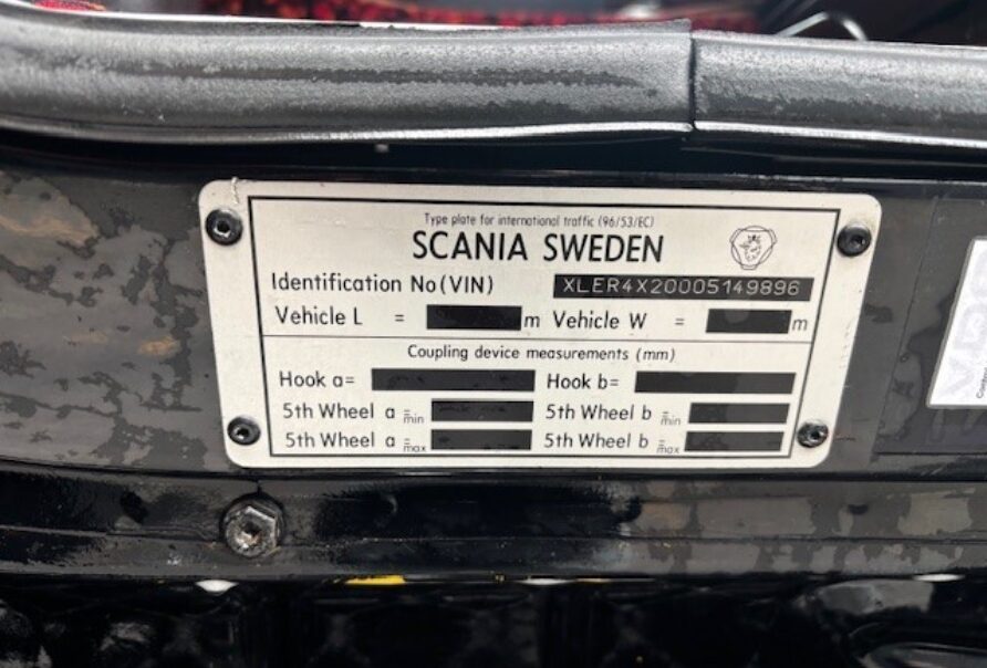 SCANIA R 500 BLACK