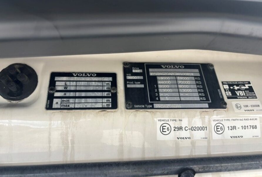 VOLVO FH 460 GLOBE   RETARDER