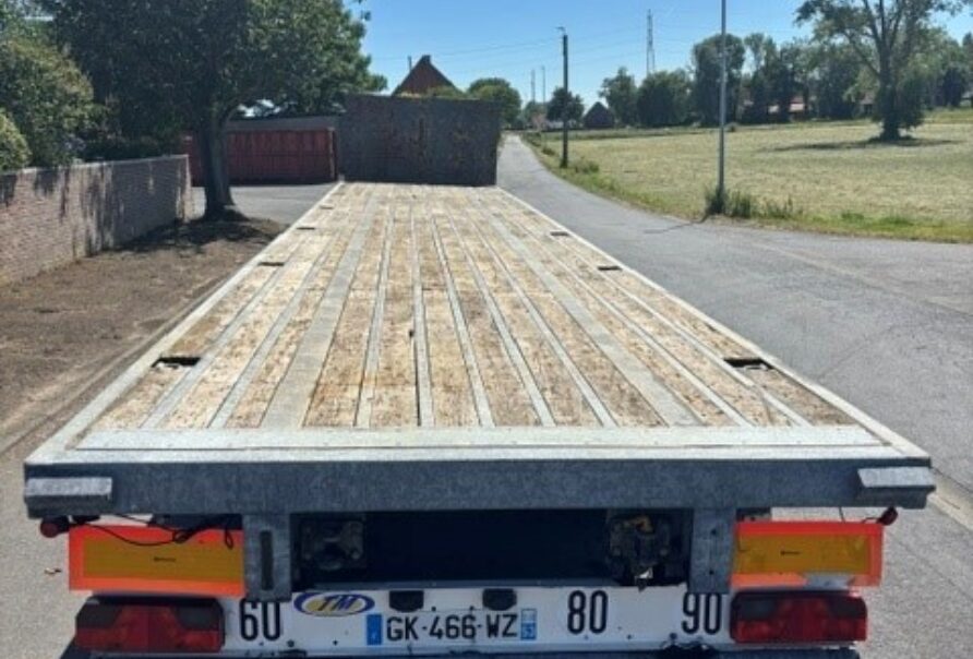 Trailor platte oplegger