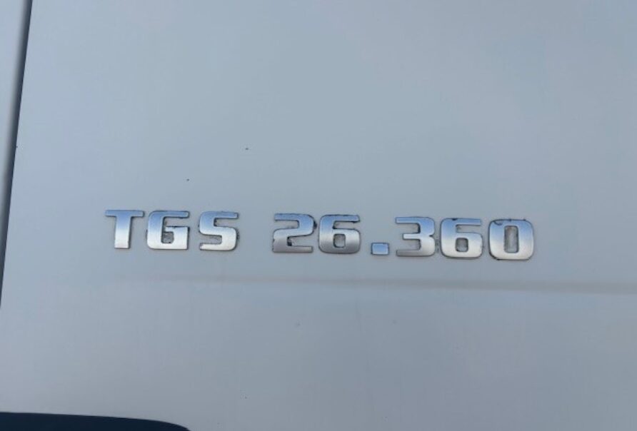 MAN TGS  26.360  6x2  CHASSIS