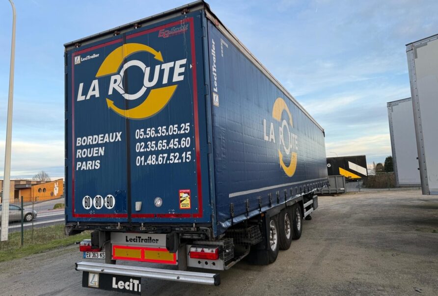 Lecitrailer schuifzeil